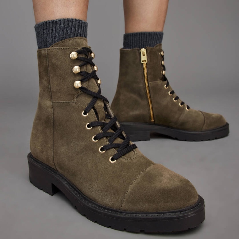 Dusty Suede Boots